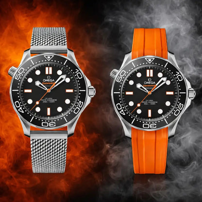 Omega Seamaster Diver 300M With Extra Strap