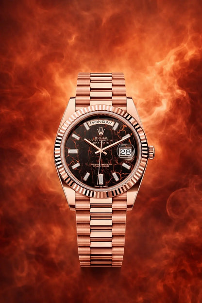 Rolex Day-Date 40mm Eisenkiesel
