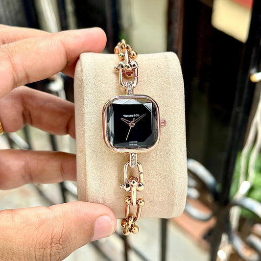 Tiffan_y & Co Rose Gold Black