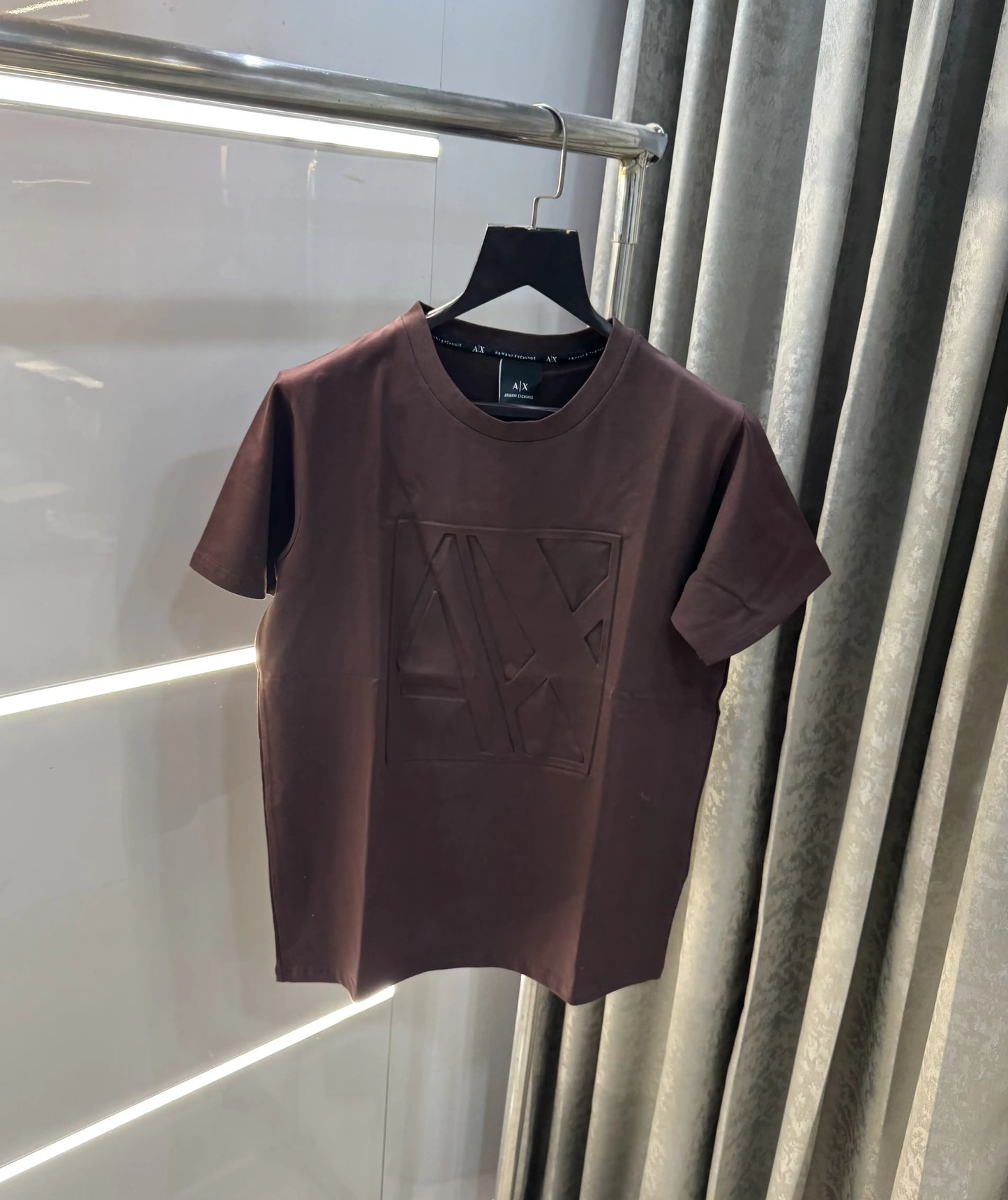 Arman i Exchange Brown Embossed Work Premium T-Shirt