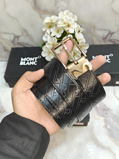 MONT BLANC PREMIUM QUALITY REVERSEABLE BELT WITH OG BOX MB-705