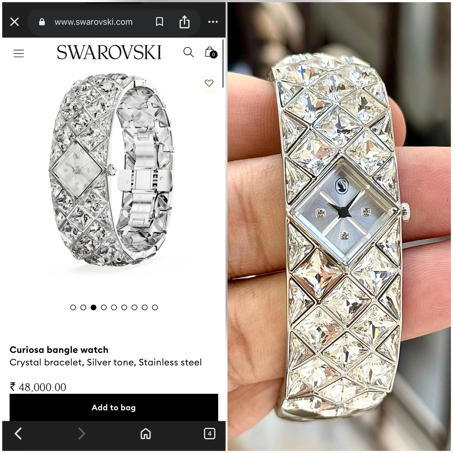 SWAROVSKI LADY WATCH