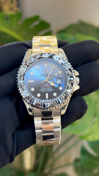Rolex DiW Submariner heavy shift movement