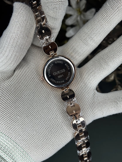 Guess Rose Gold White Premium Watch