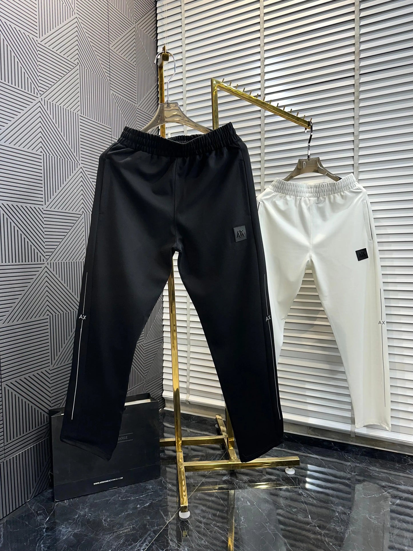Arman i Exchange Black Logo Work Imported Trackpant