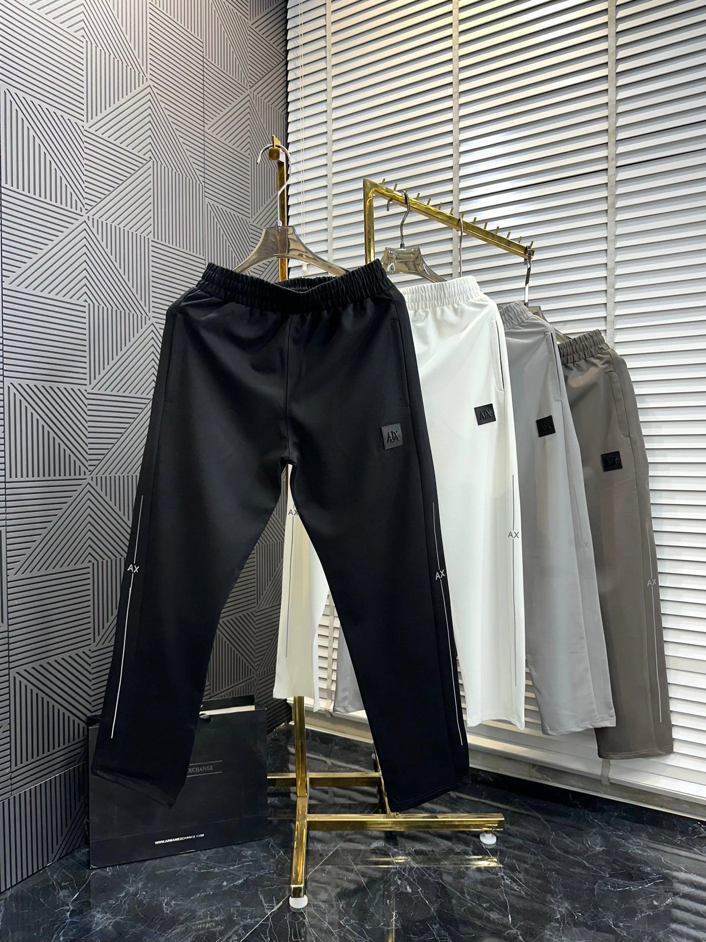Arman i Exchange Grey Logo Work Imported Trackpant