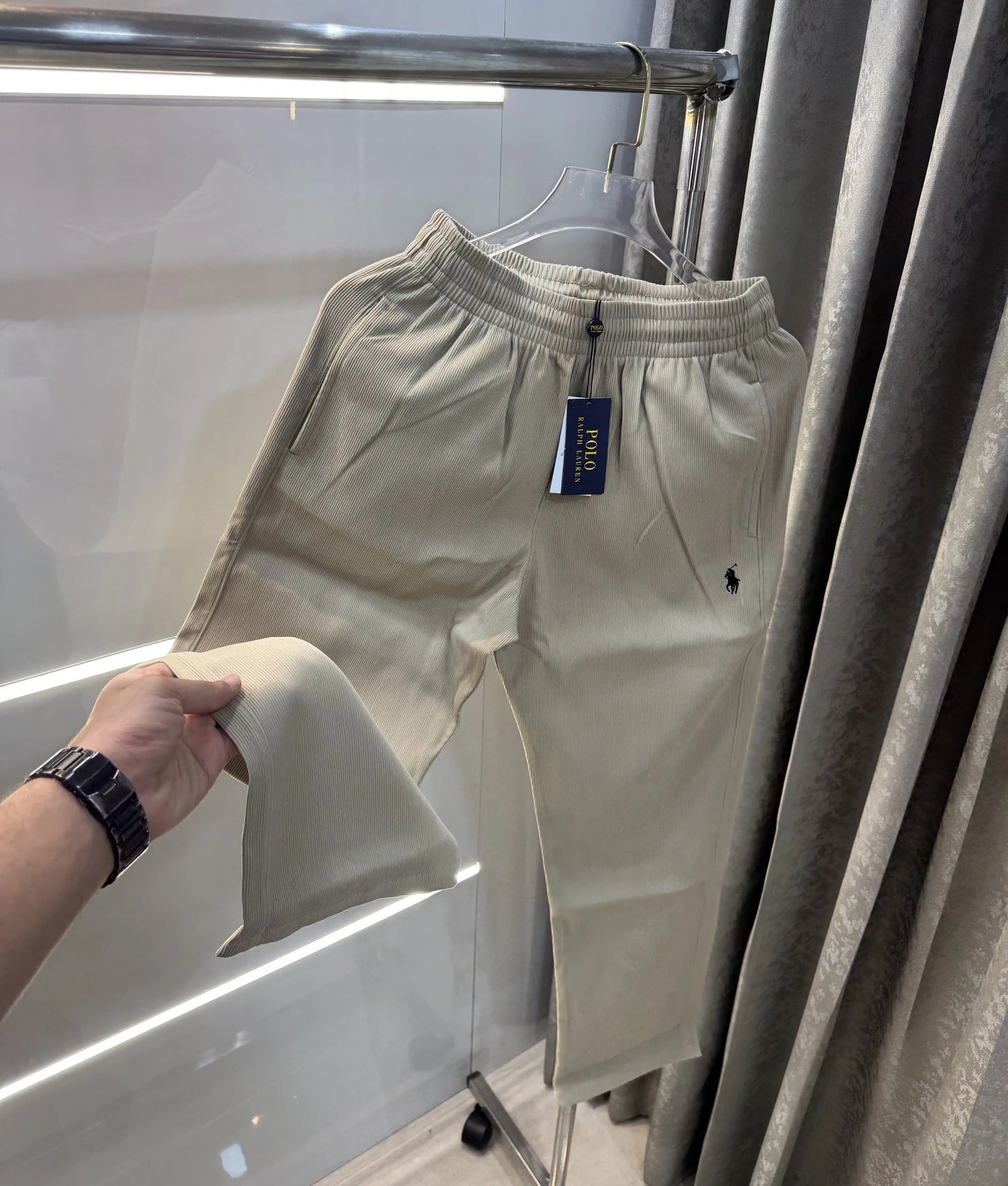 Ralph Lauren Beige Premium Trackpant