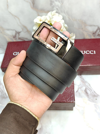 GG GUCCI PREMIUM QUALITY REVERSEABLE BELT WITH OG BOX