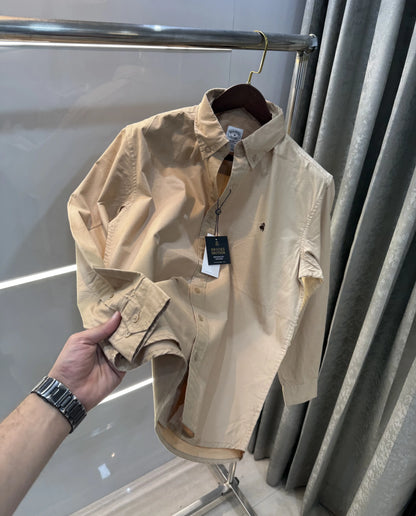 Brooks Brother Beige Oxford Premium Shirt