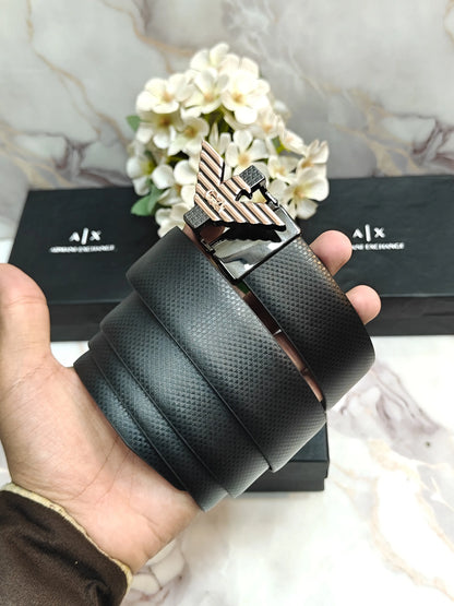 AX ARMANI EXCHANGE PREMIUM QUALITY REVERSEABLE BELT WITH OG BOX