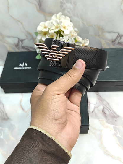 AX ARMANI EXCHANGE PREMIUM QUALITY REVERSEABLE BELT WITH OG BOX