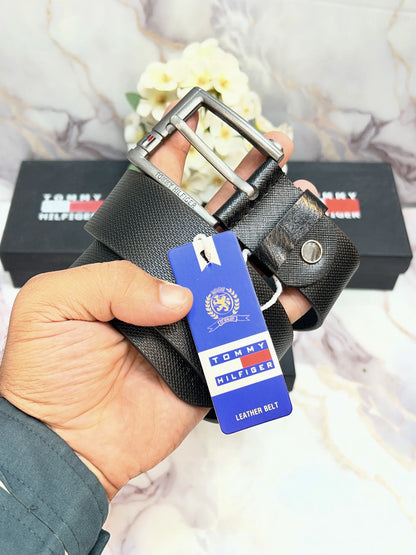 TOMMY PREMIUM QUALITY IMP LEATHER BELT WITH OG BOX