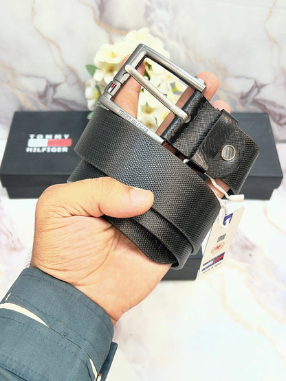 TOMMY PREMIUM QUALITY IMP LEATHER BELT WITH OG BOX