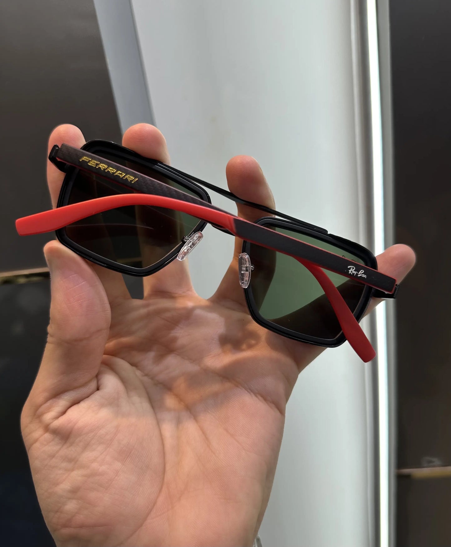 RayBan Ferrar i Green Premium Shades 06