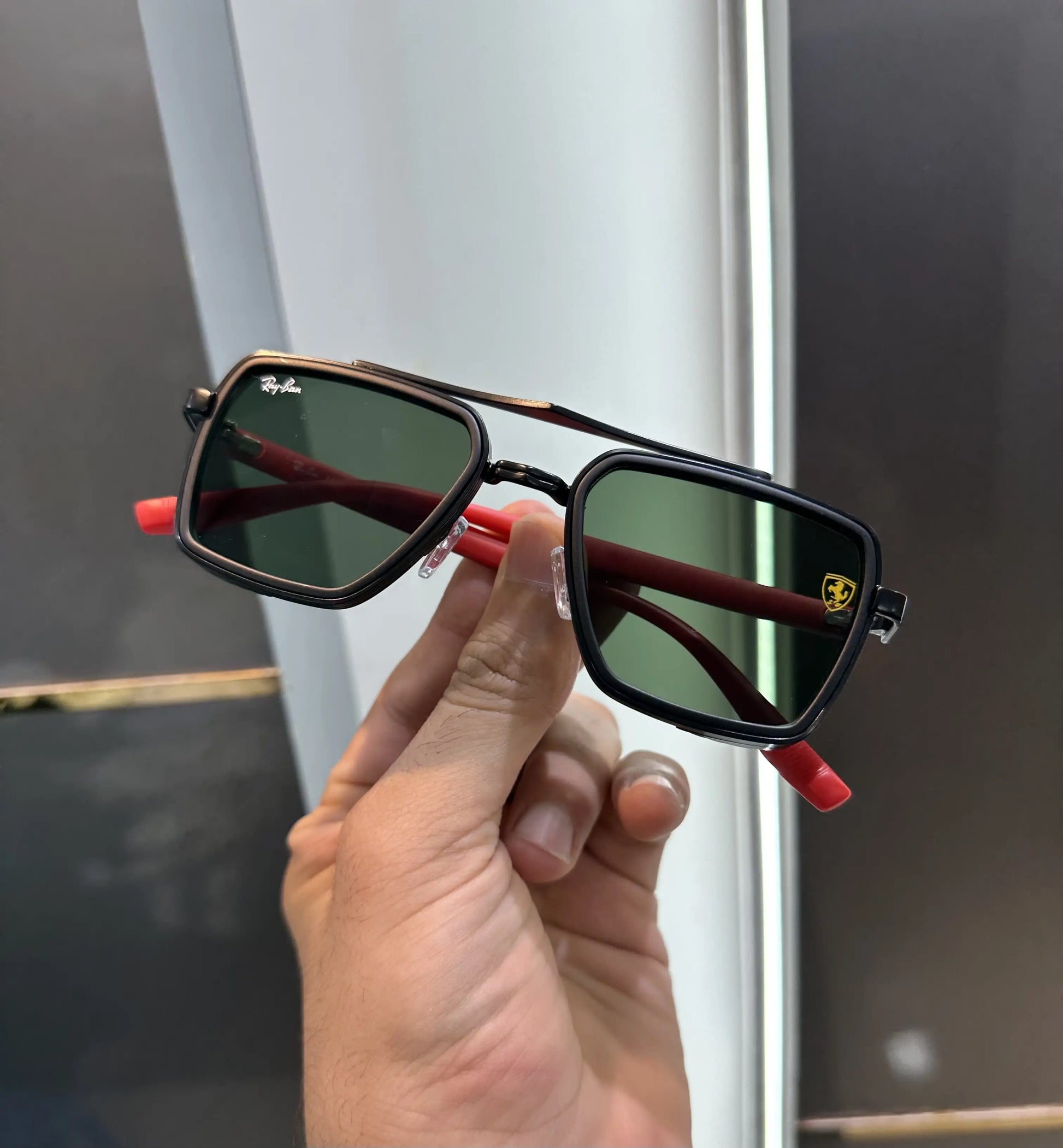 RayBan Ferrar i Green Premium Shades 06