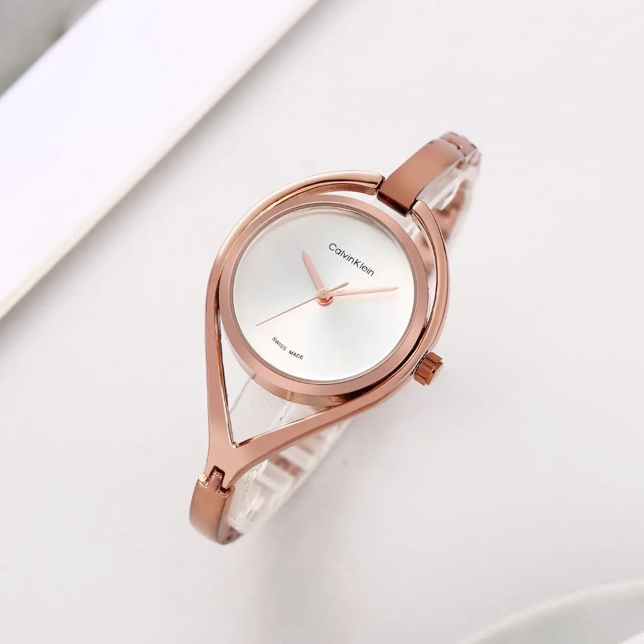 Calvin Klein Copper White Premium Ladies Watch