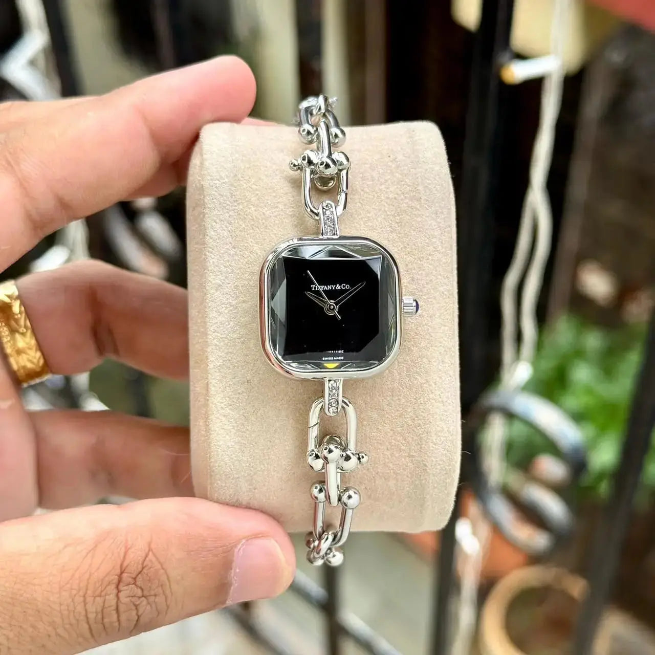 Tiffan_y & Co Silver Black