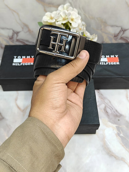TOMMY HILFIGER PREMIUM QUALITY REVERSEABLE BELT WITH OG BOX TM-