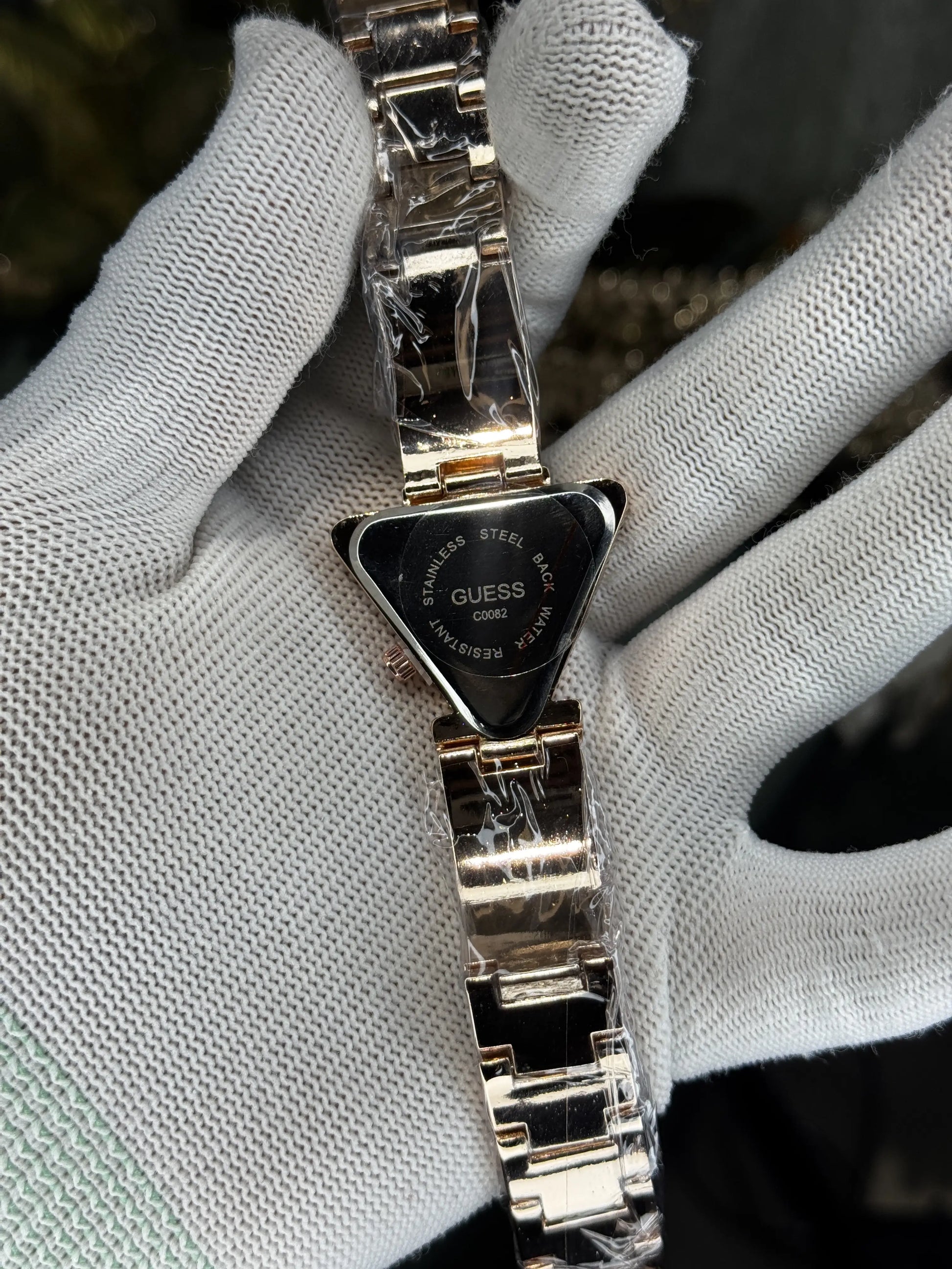 Guess Rose Gold Black Premium Ladies Watch