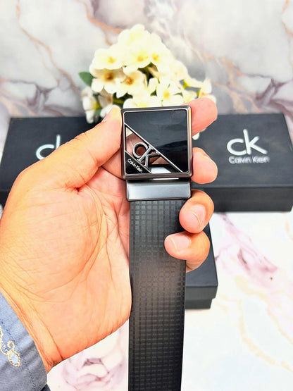 CK CALVIN KLEIN PREMIUM QUALITY REVERSEABLE BELT WITH OG BOX