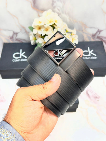 CK CALVIN KLEIN PREMIUM QUALITY REVERSEABLE BELT WITH OG BOX