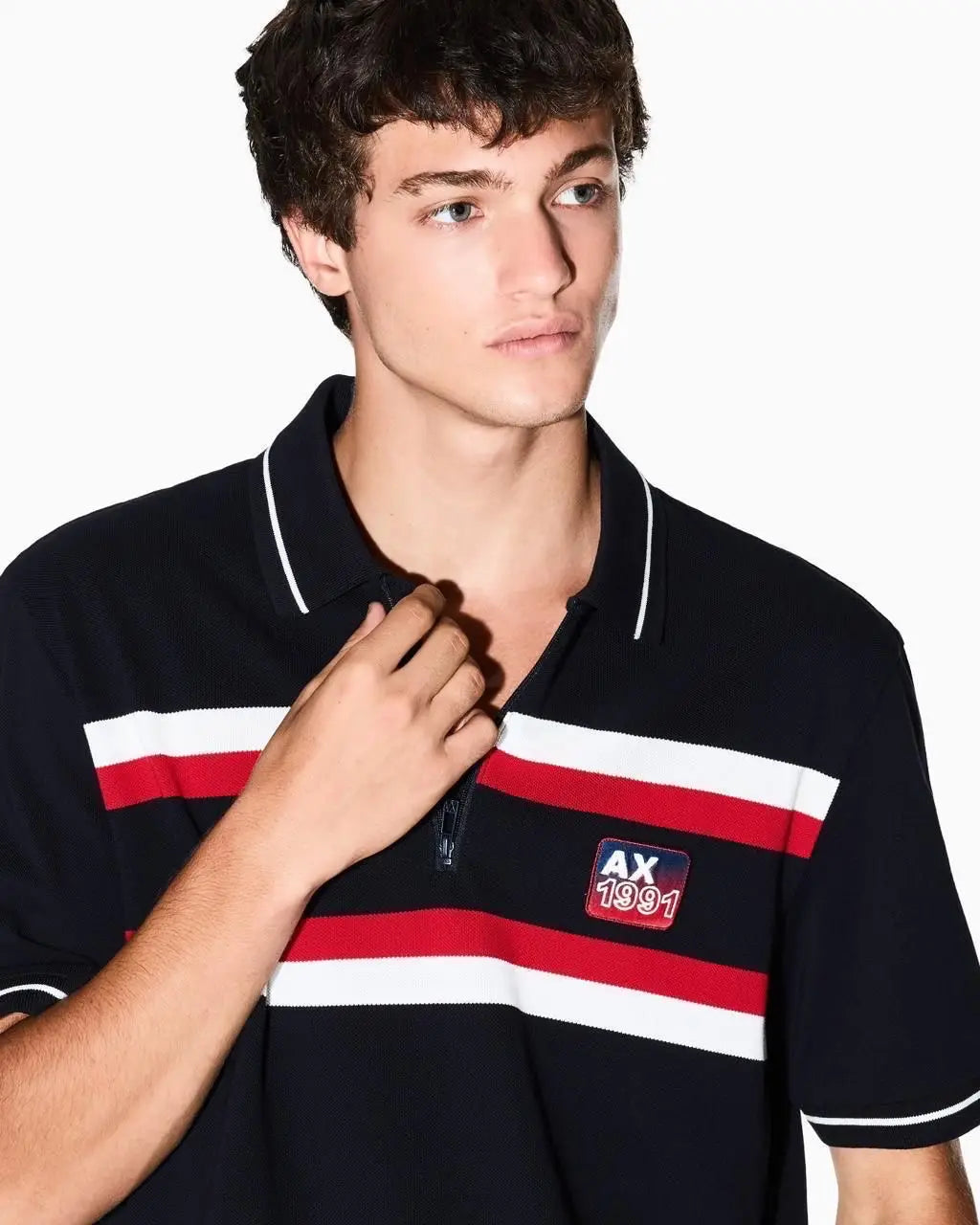 Arman i Exchange Black Logo Work Premium Polo T-Shirt