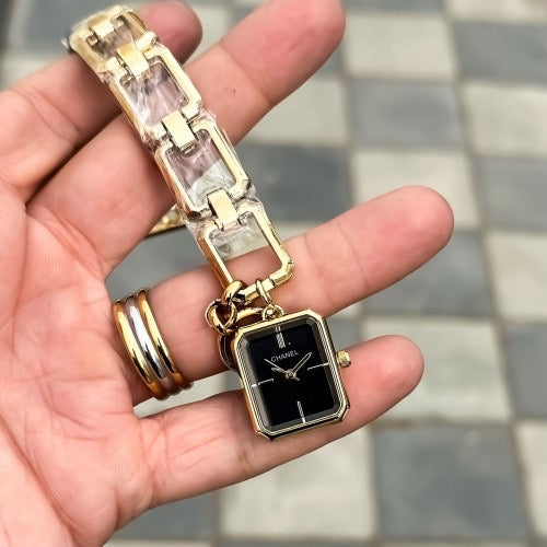 Chanel Gold Black