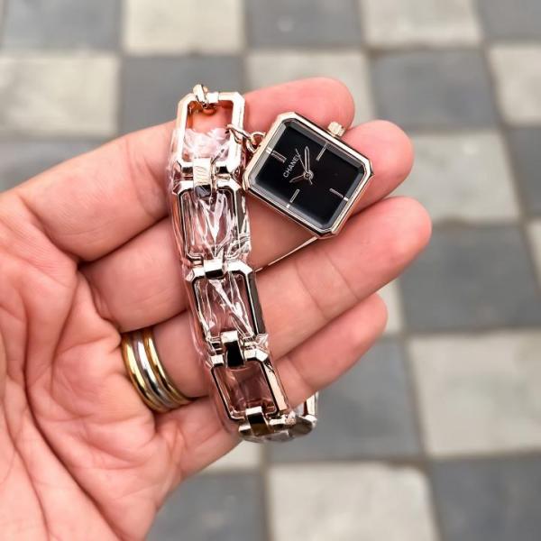 Chanel Square Black Dial