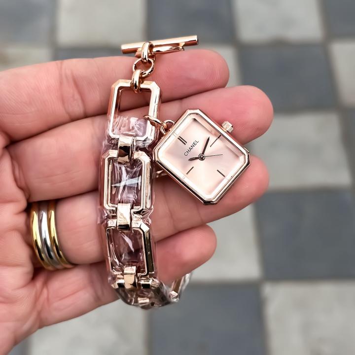 Chanel Square Rosegold
