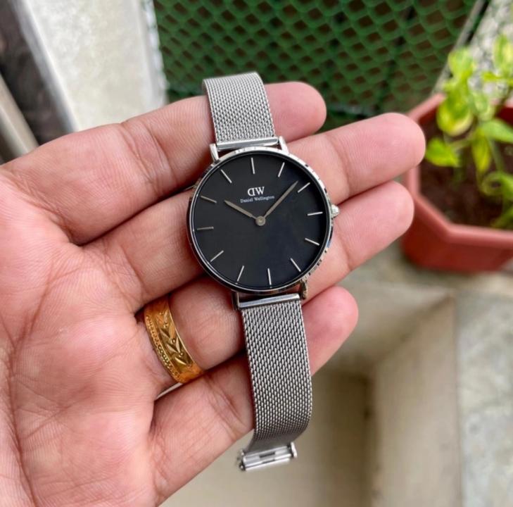 Daniel Wellington Silver Black