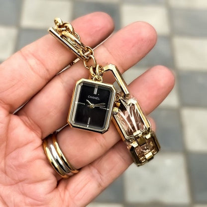 Chanel Gold Black