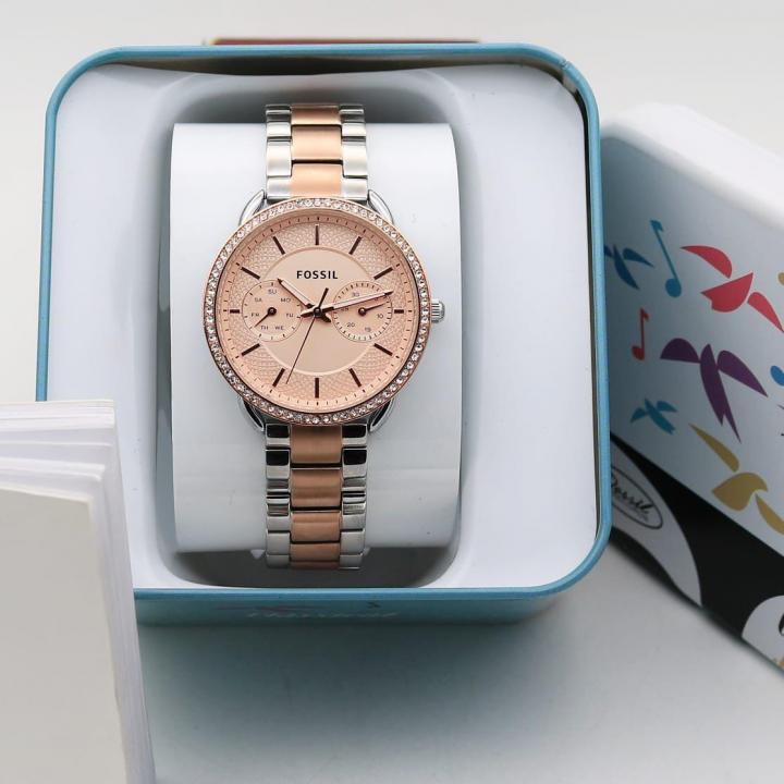 Fossil Rosegold Twotone