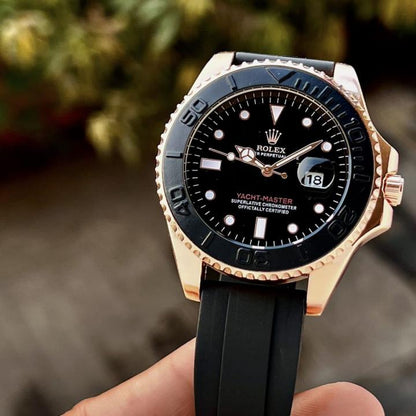 Rolex Yachmaster Black RoseGold