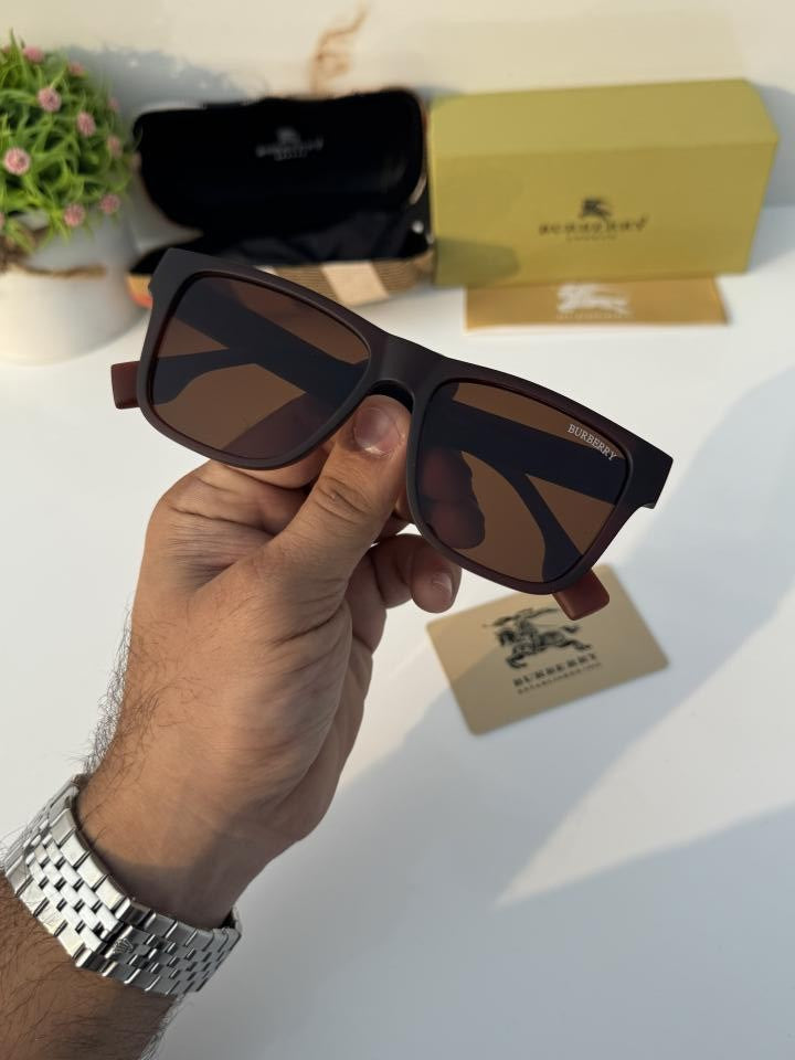 Burberry matt brown