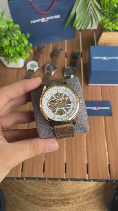 Tommy Hilfiger lether automatic