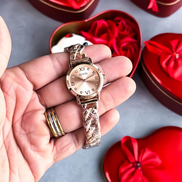 Valentine's Special Guess Full rose gold with gift box