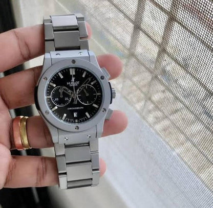 Hublot BigBang black  Chronograph All working metal
