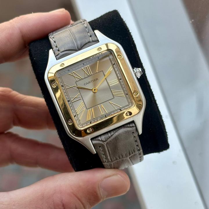 Cartier Santos lether belt