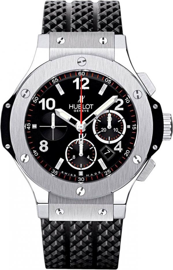 Hublot bigbang fusion black silver