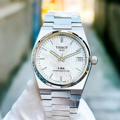 Tissot Prx silver white