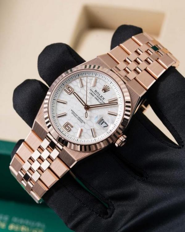 Rolex Land Dweller Automatic  with open back and logo