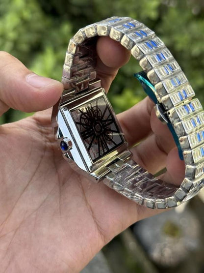 Cartier Diamond blue Silver