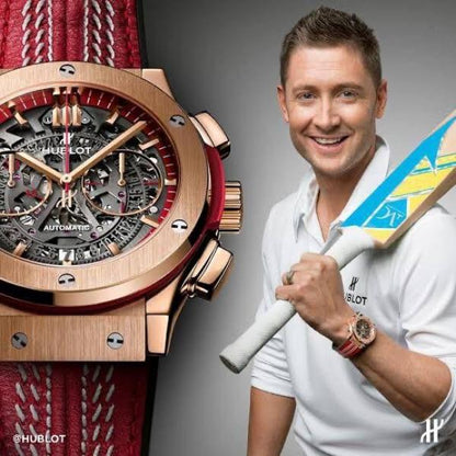 Hublot bigbang automatic red rose gold
