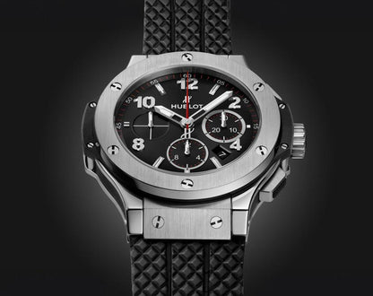 Hublot bigbang fusion black silver