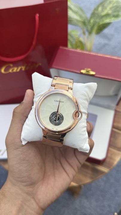 Cartier balloon rose gold white
