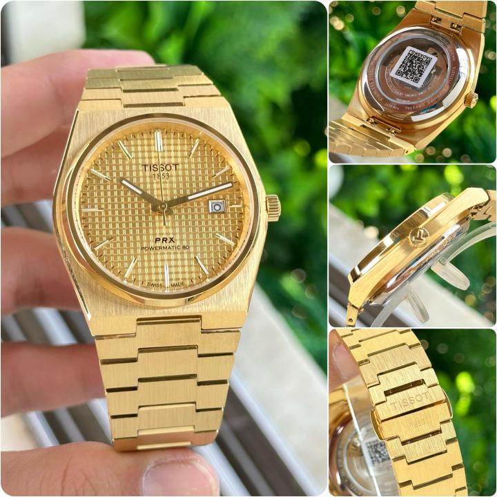 Tissot Prx full gold automatic