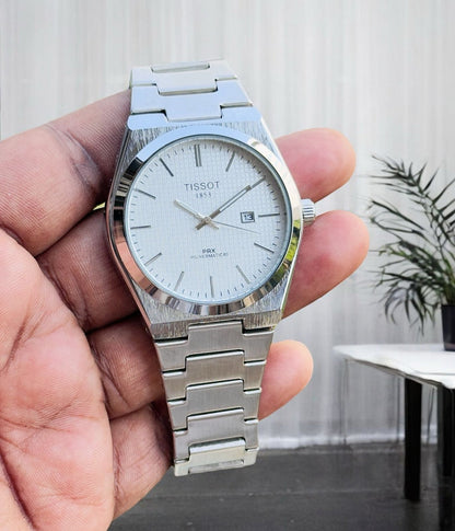 Tissot Prx silver white