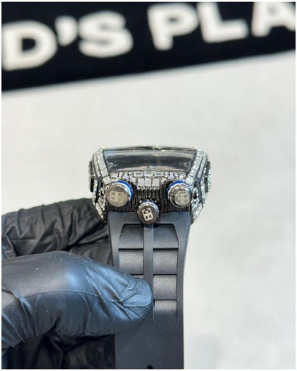 Jacob and Co buggati addition Silver diamond