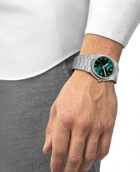 Tissot Prx Silver Green