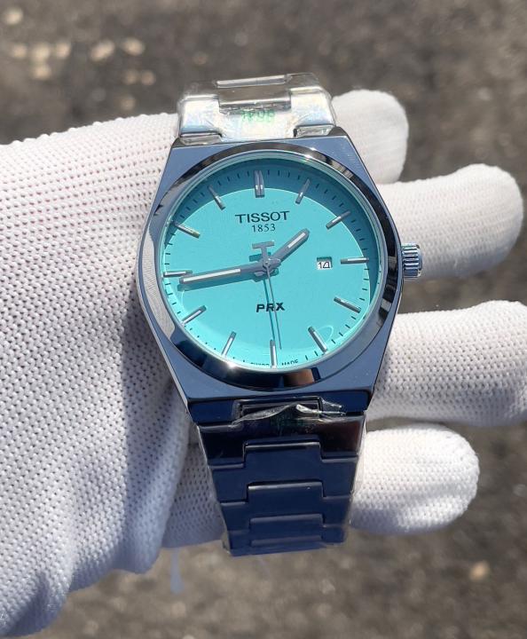 Tissot Prx Silver Aqua